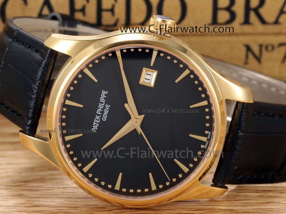 Best Patek Philippe Calatrava Watches Gold Case - Low Price